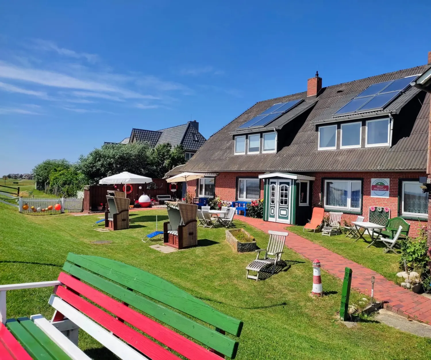 Garten Haus Helgoland von Haus Helgoland