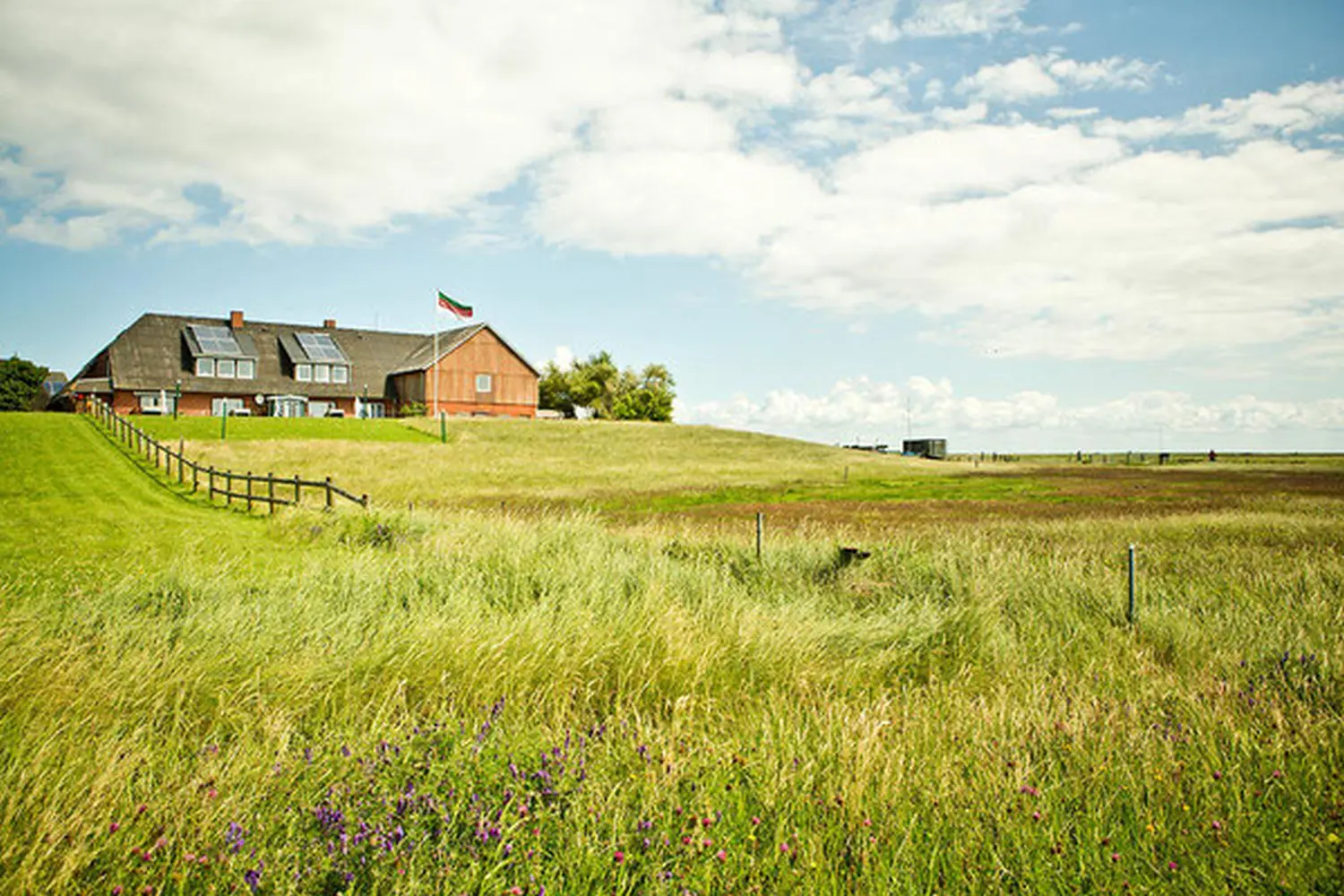 Garten beim Haus Helgoland