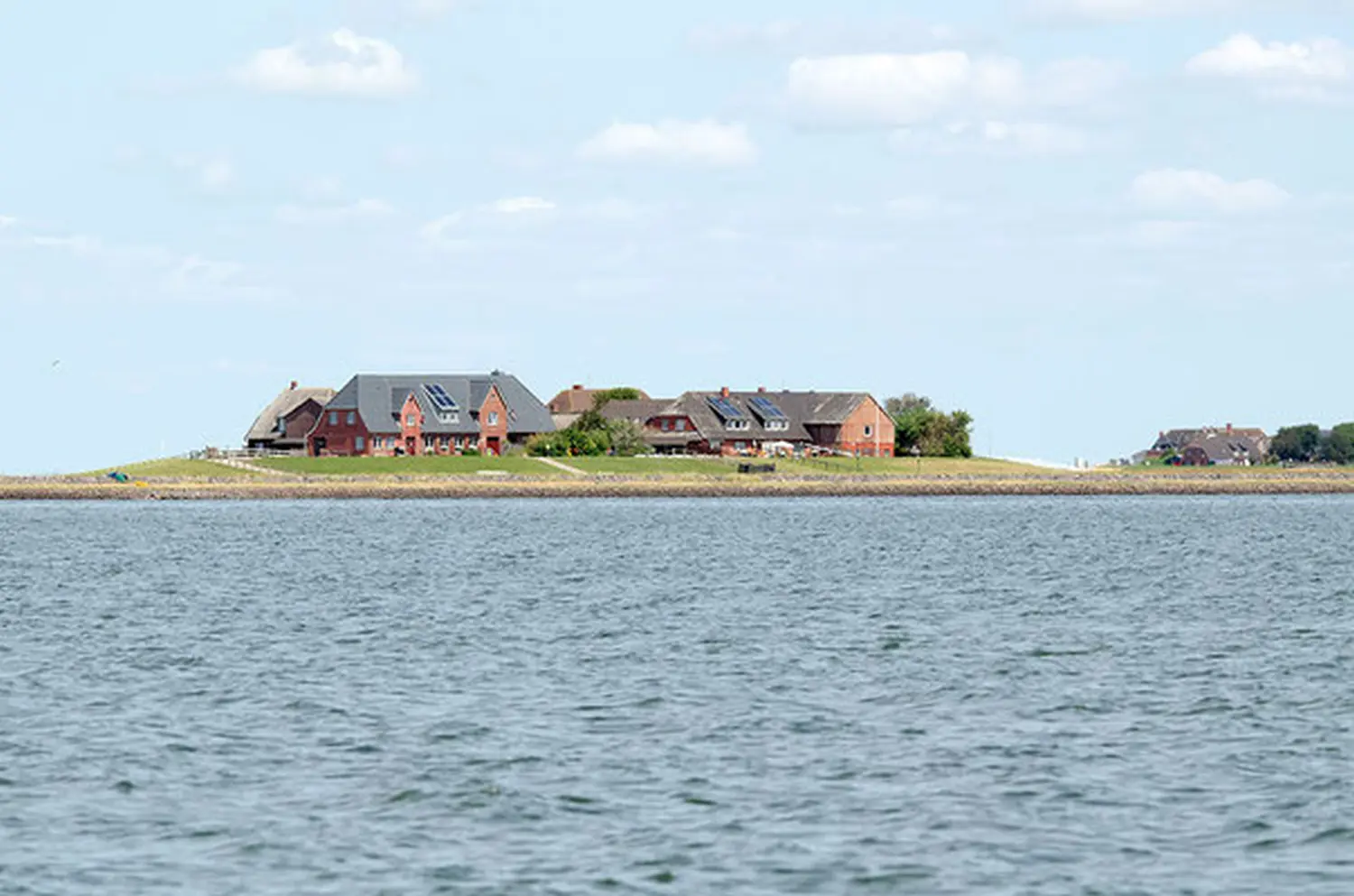 Meeresgrundstück bei Haus Helgoland