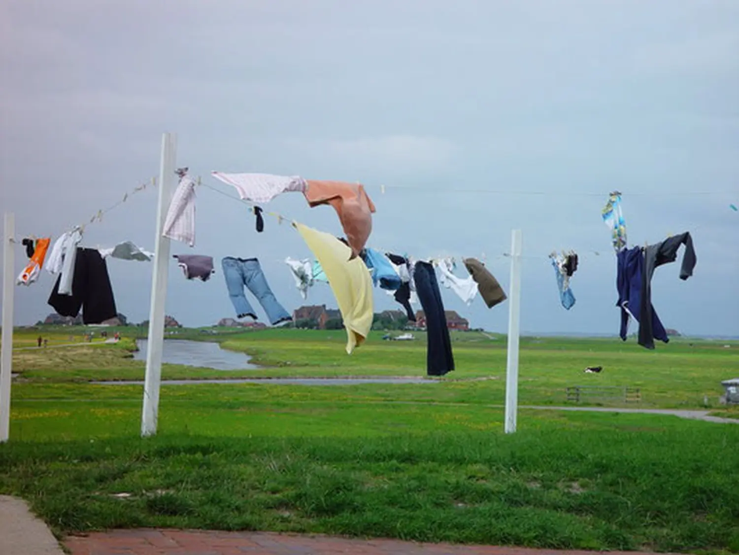 Meeresgrundstück bei Haus Helgoland