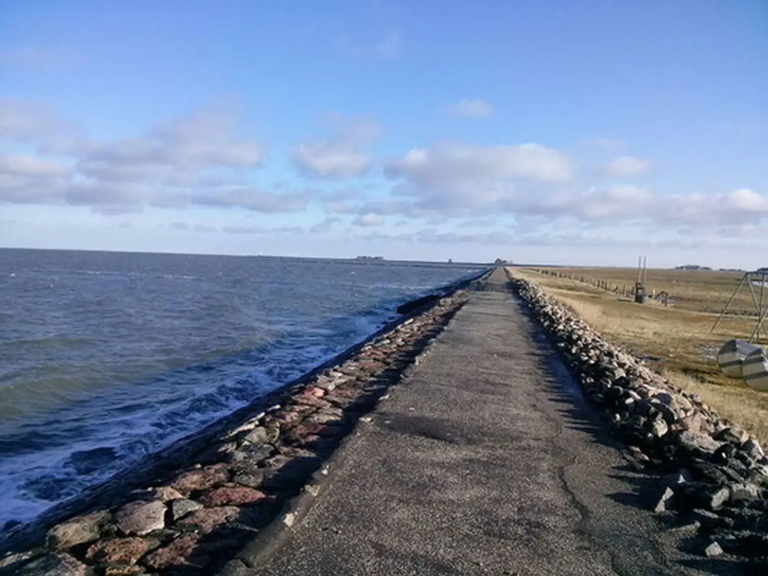 Meeresgrundstück bei Haus Helgoland