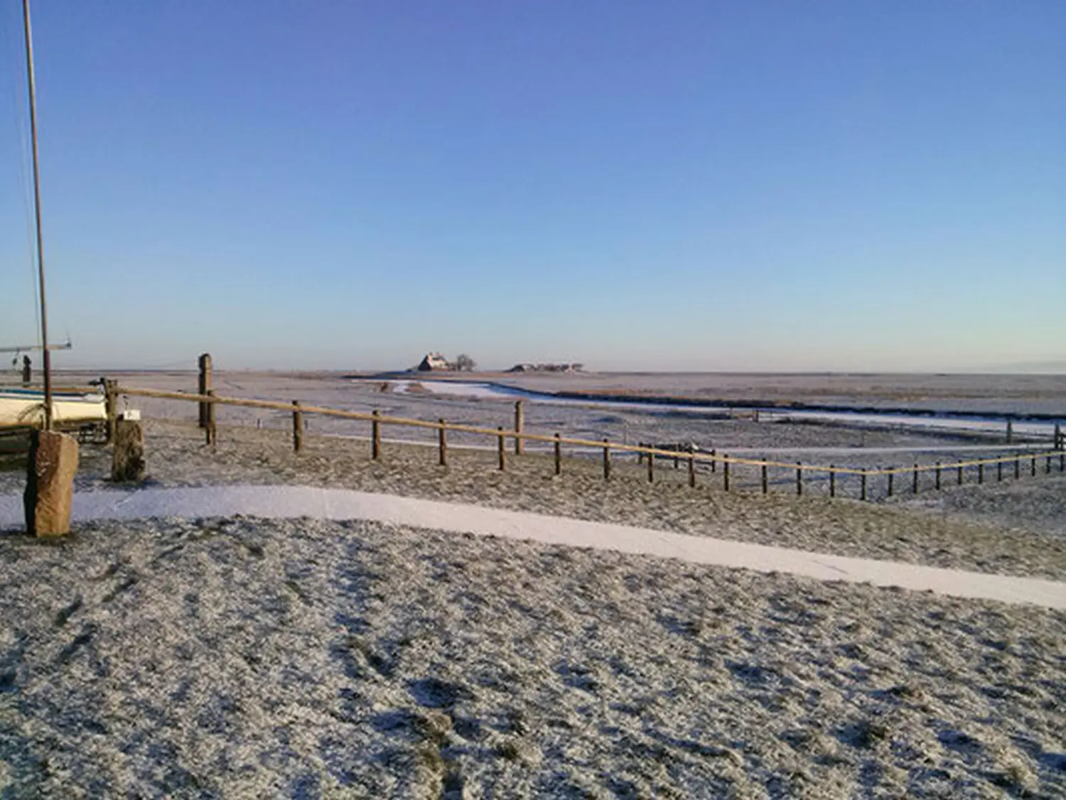 Meeresgrundstück bei Haus Helgoland
