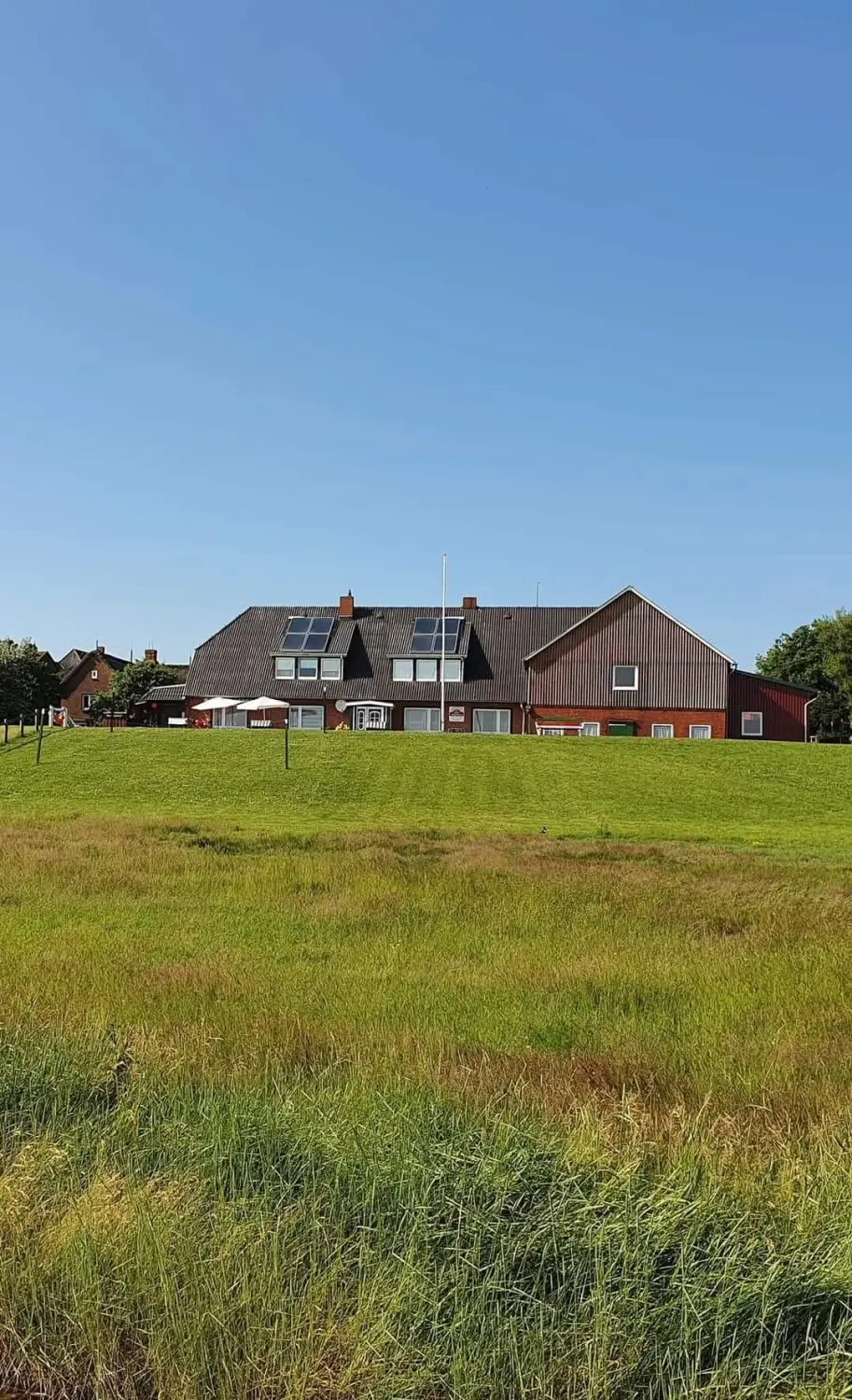 Garten beim Haus Helgoland